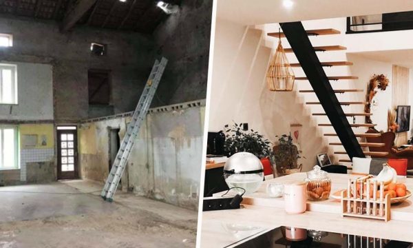 Avant / Après : Entre déco bohème et style industriel pour cette maison refaite de fond en comble