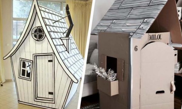10 superbes cabanes en carton à construire avec vos enfants