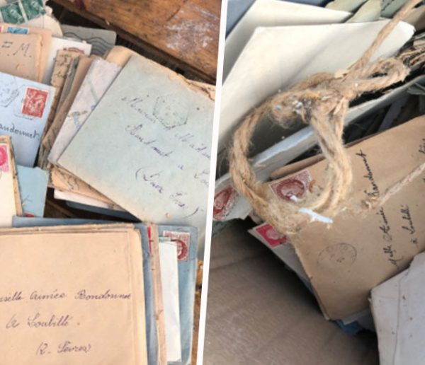 Des lettres d'amour datant de la Seconde Guerre mondiale retrouvées dans une déchetterie