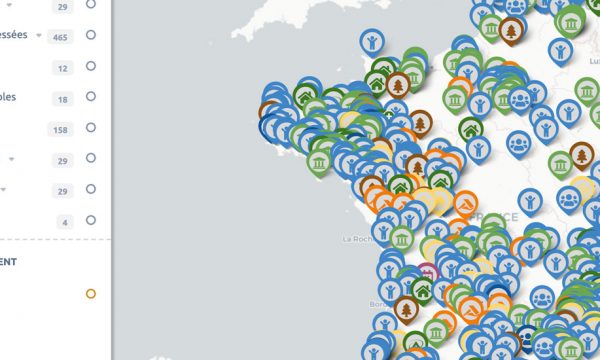 Cette carte recense les terrains disponibles pour installer un habitat léger en France