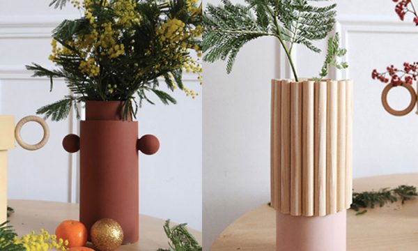 Tuto : Fabriquez un trio de vases tendance 
