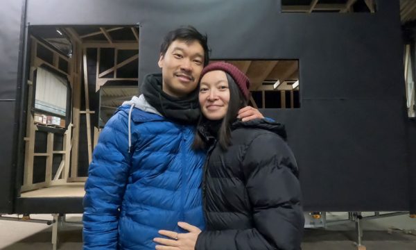 “Il n'y a rien de pire que de construire une tiny pendant l'hiver”: ils construisent leur tiny house malgré le froid