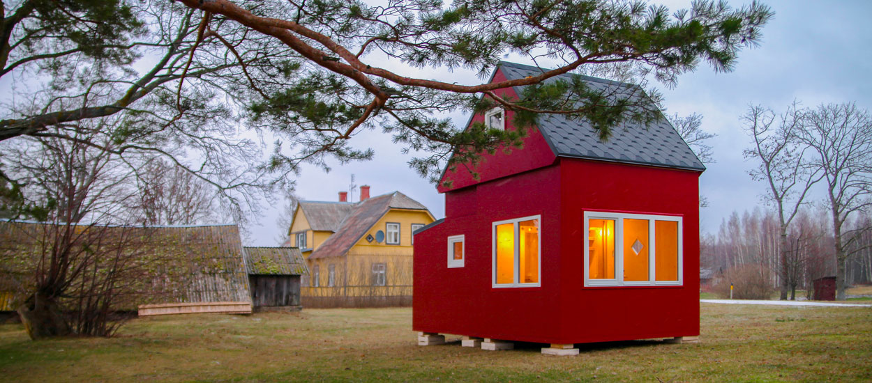 Ces tiny houses dépliables se montent en tout juste trois heures