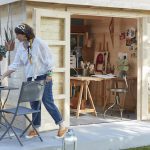 cabane dans jardin