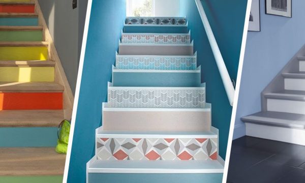 12 inspirations pour décorer les contremarches de ses escaliers