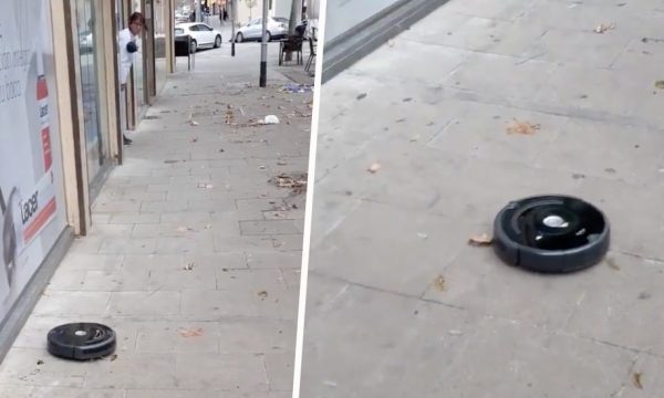 Un aspirateur-robot s'échappe... et se met à aspirer les rues de sa ville