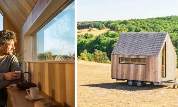 Luthier de formation, Koen a lancé son entreprise de construction de tiny house en Charente