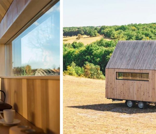 Luthier de formation, Koen a lancé son entreprise de construction de tiny house en Charente