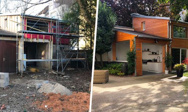 Avant / Après : Cette dépendance en ruine a été transformée en beau duplex