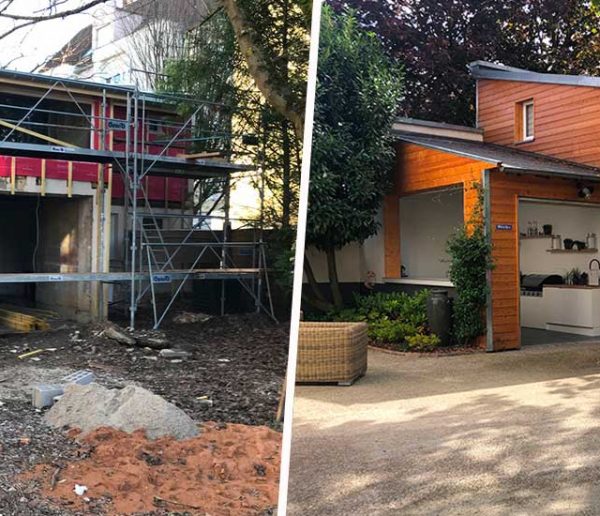 Avant / Après : Cette dépendance en ruine a été transformée en beau duplex