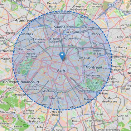 Confinement : ce site calcule le rayon limite de 10 km autour de chez vous