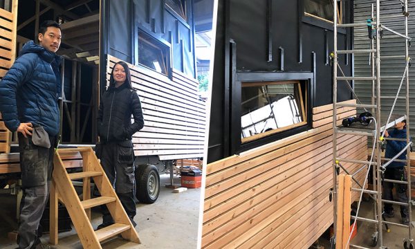 Ils construisent leur tiny house en 6 mois : visitez le chantier en vidéo