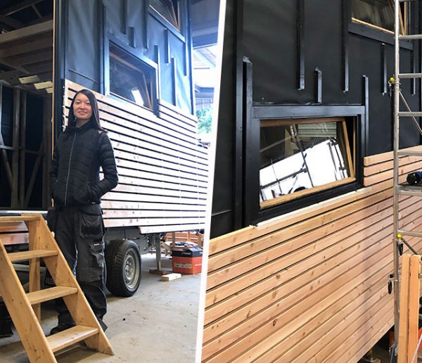 Ils construisent leur tiny house en 6 mois : visitez le chantier en vidéo