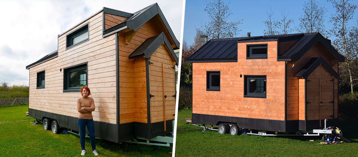 Marie économise depuis le lycée pour vivre en tiny house, à 25 ans elle a concrétisé son rêve