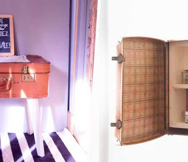 7 idées DIY pour donner une nouvelle vie à une valise vintage