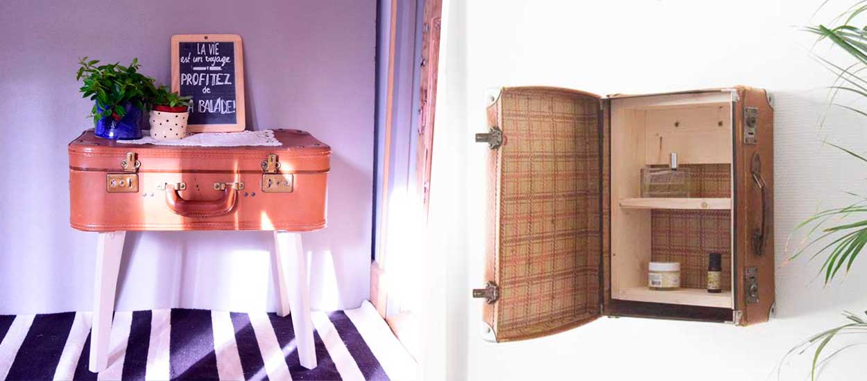 7 idées DIY pour donner une nouvelle vie à une valise vintage
