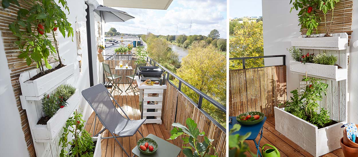 Comment fabriquer un potager vertical en palette pour le balcon ?