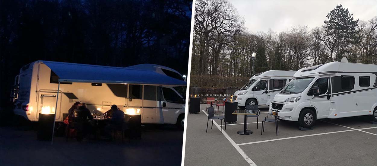 Pour s'adapter aux mesures sanitaires, ce restaurant ouvre son parking et propose de dîner dans votre camping-car