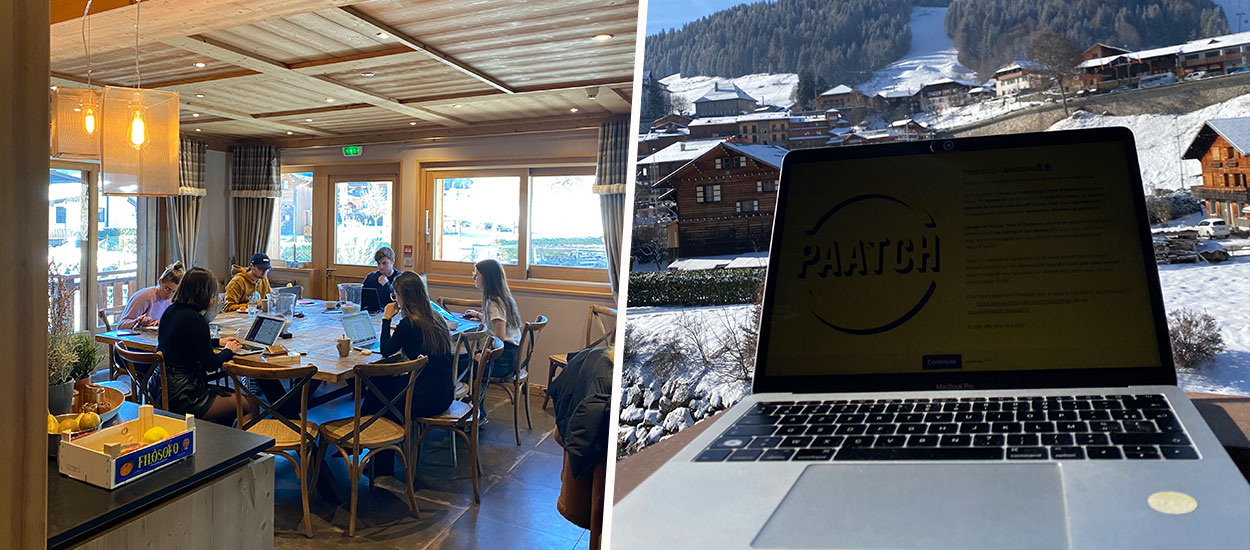 Faute de touristes, ce chalet savoyard accueille des télétravailleurs urbains à la recherche d'espace