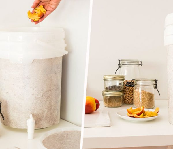Comment réaliser un Bokashi, un mini composteur de cuisine ?