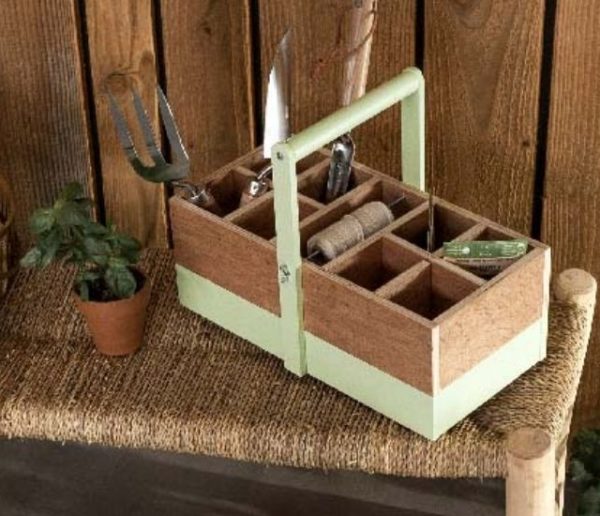 Tuto : Fabriquez une caisse à outils de jardin  (pour avoir tout le nécessaire à portée de main !)