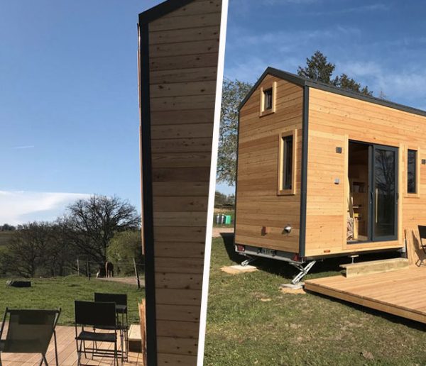 Ils proposent de louer des tiny houses chez des agriculteurs pour compléter leurs revenus