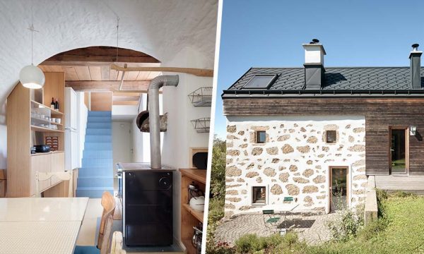 Cette ancienne boulangerie vieille de 250 ans a été rénovée en maison chaleureuse