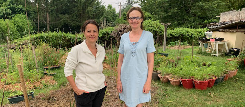 Elles sont devenues amies en partageant un jardin pendant 10 ans