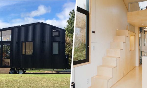 Découvrez cette tiny house design et lumineuse conçue par un cabinet d'architecte !