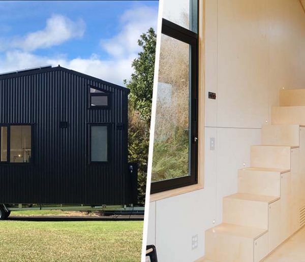 Découvrez cette tiny house design et lumineuse conçue par un cabinet d'architecte !