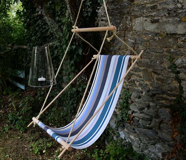 5 DIY pour fabriquer un hamac ou une chaise suspendue et profiter du soleil