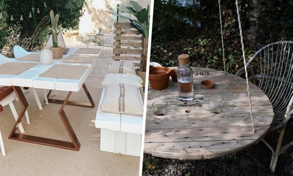 6 tutos pour fabriquer votre propre table d'extérieur en bois