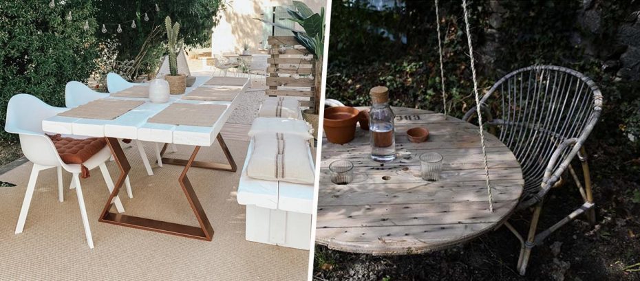 6 DIY pour fabriquer soi-même une table de jardin en bois