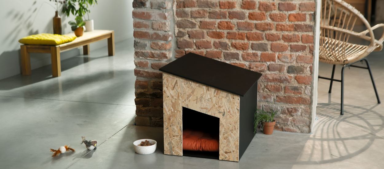 Tuto : Réalisez une niche aussi jolie qu'une mini-maison pour chat ou petit chien