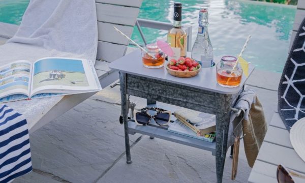 Tuto : Transformez une jardinière en table fraîcheur pour l'apéro