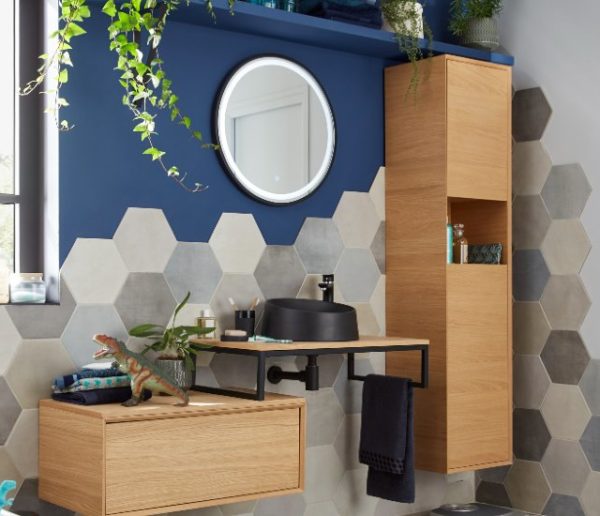 5 idées pour poser du carrelage hexagonal de façon originale