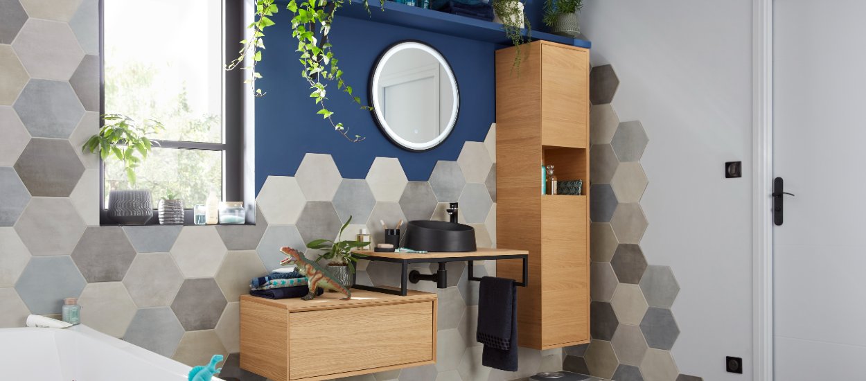 5 idées pour poser du carrelage hexagonal de façon originale