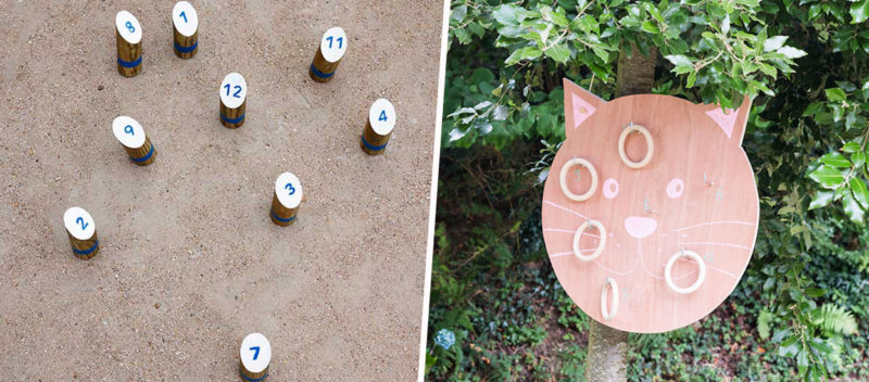 7 idées de jeux de kermesse à faire soi-même dans le jardin