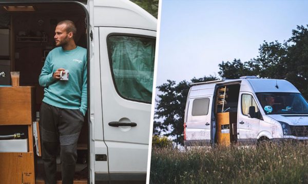 Valentin vit en van depuis 3 ans : 3 choses qui nous inspirent dans son expérience