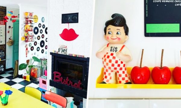 Laetitia collectionne les objets vintage : 