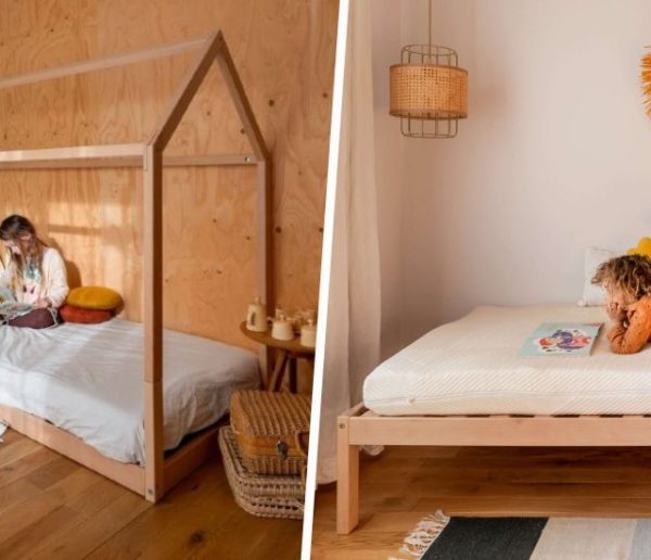 Ce lit cabane évolutif se transforme en lit sur pieds quand votre enfant grandit