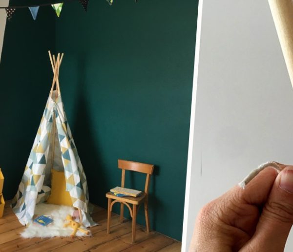 Tuto : Fabriquez un tipi pour vos enfants avec un rideau récup' et 5 tourillons