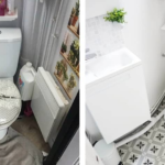 Avant/Après toilettes