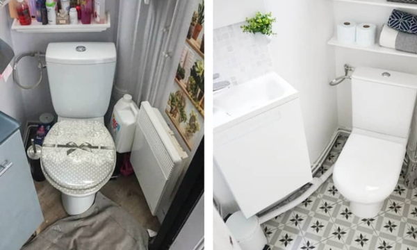 Avant / Après : 7 toilettes à la déco douteuse remises au goût du jour