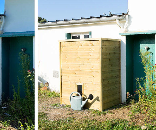 Tuto : Fabriquez un habillage en bois pour cacher votre récupérateur d'eau