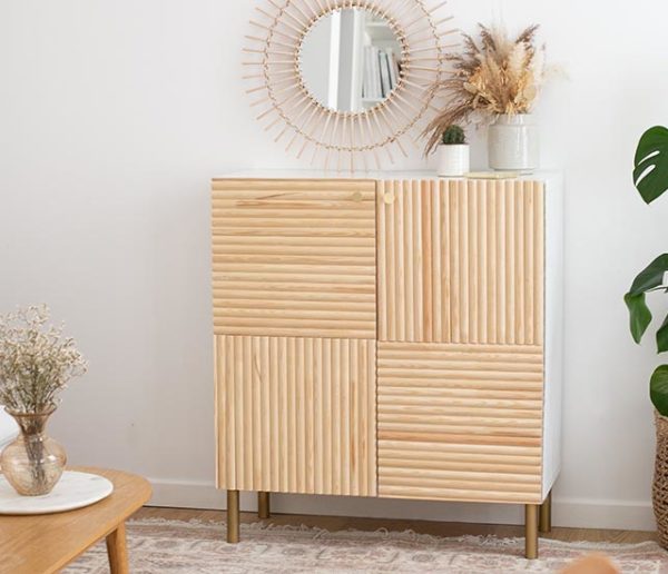 Tuto : Customisez une étagère MIXXIT pour en faire un petit meuble élégant et tendance
