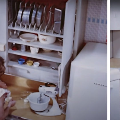 10 idées d'aménagement à piquer à cette cuisine des années 50 pour vous faciliter la vie