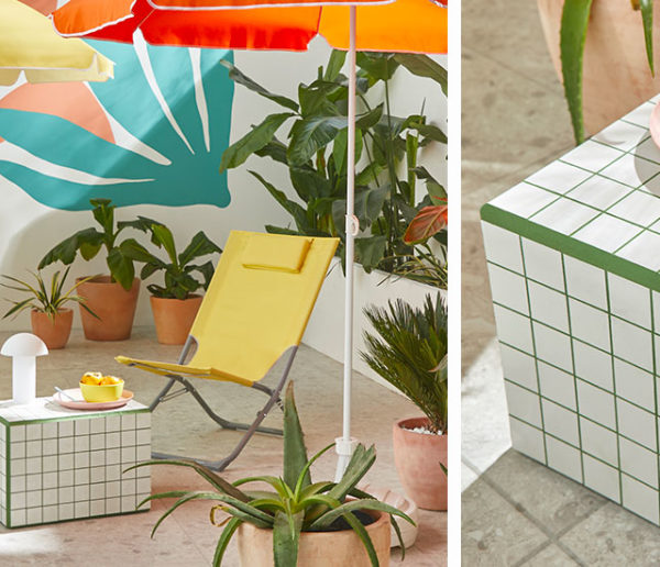 Tuto : Fabriquez une petite table d'appoint en carrelage
