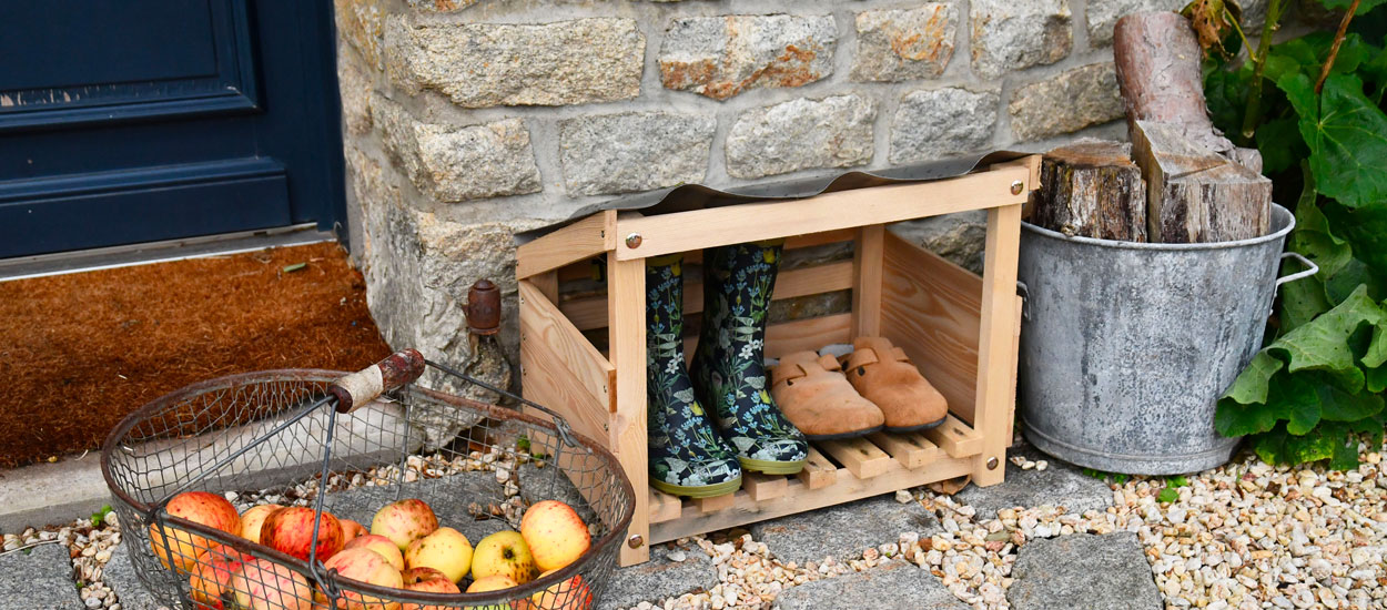 Tuto : Réalisez un abri d'extérieur pour faire sécher vos bottes et chaussures