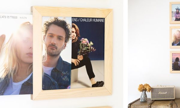 Tuto : Réalisez un set de 3 cadres pour exposer vos vinyles préférés
